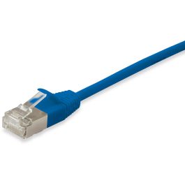 EQUIP 606133 Cable de Red Cat6A F/FTP Slim LSZH 2xRJ45 0.50m Azul