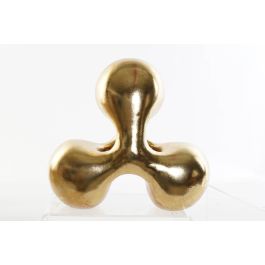 DKD Home Decor Figura Abstracta Decorativa Resina Dorado 18 x 26 x 28.5 cm