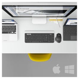 Logitech MX Master 2S Ratón Inalámbrico RF 2.4 GHz, 10 m, 200 - 4000 DPI, Batería Li-Po Recargable