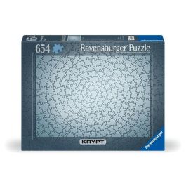 Ravensburger 12000071 Puzzle Krypt Silver Monochrome Challenge 654 Piezas para Adultos y Jóvenes +14 Años