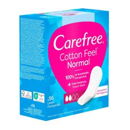 Carefree Protectores Diarios Cotton Sin Fragancia 56 Unidades
