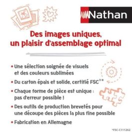 Nathan-Puzzle de 500 piezas-Póster de Córcega/Louis l'Affiche-Des 10 ans-Puzzle de alta calidad-Colección Nostalgia-87826