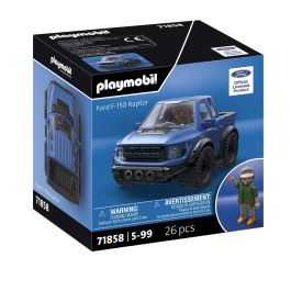 Playmobil 71858 Ford F-150 Raptor: Coche de Juguete Todoterreno con Neumáticos Masivos y Figura, para Niños +5 Años Precio: 28.69000024. SKU: B1G7WQAE7B