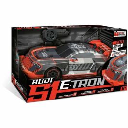 Mondo Motors MON1735022458530 Coche Teledirigido Audi S1 E-Tron Escala 1:10 Gris/Rojo