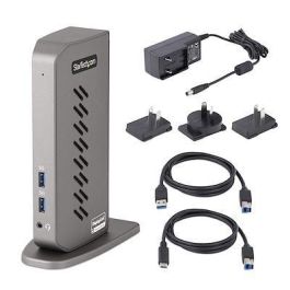 StarTech.com StarTech.com USB-C USB-A Dock - Hybrid Universal USB 3.0 Docking Station for USB-C or USB-A Laptop - Dual Monitor 4K 60Hz HDMI/DisplayPort - 6x USB-A, GbE - USB 3.1 Gen 1 - Windows/Mac (DK30A2DHUUE) StarTech.com StarTech.com USB-C USB-A Dock - Hybrid Universal USB 3.0 Docking Station for USB-C or USB-A Laptop - Dual Monitor 4K 60Hz HDMI/DisplayPort - 6x USB-A, GbE - USB 3.1 Gen 1 - Windows/Mac (DK30A2DHUUE)