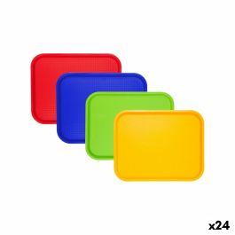 Bandeja Quttin Plástico 35 x 27 x 2,2 cm (24 Unidades) Precio: 52.69000055. SKU: B15S82FHAH
