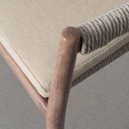 Silla Acero-Rattán Pe Exterior 55 X 55 X 85 cm