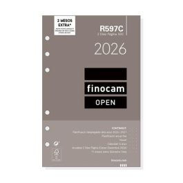 Recambio Agenda Anual (2026) Catalan Finocam R597C Open 500 117X181 Anualidad 2D/P Precio: 12.94999959. SKU: B1K4TJGJYH