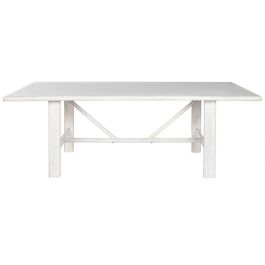 Mesa Comedor Moderno DKD Home Decor Blanco 96.5 x 76.2 x 213.4 cm Precio: 734.59000054. SKU: B1DJZQGDM7