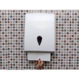 Dispensador Toallitas Secamanos Dahi Abs Color Blanco 370x277x130 mm