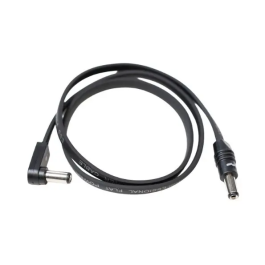 EBS Cable Alimentación Sa Flat Negro - 58 Cm