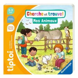 Ravensburger AAAUC93238 Tiptoi - Busca y encuentra: Mis animales