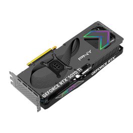 PNY RTX 5070Ti 16GB GDDR7 Tarjeta Gráfica con 3 Ventiladores y Refrigeración Activa