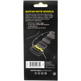 Ernie Ball Mute Noodle Muteador de Cuerdas para Guitarra Eléctrica