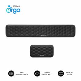 Subblim SUBMP-04E010 Pack 2 Reposamuñecas Ergonómico para Teclado y Ratón, Espuma Viscoelástica AirPadding AirMesh Negro Precio: 17.78999959. SKU: B1BEGFSJB9