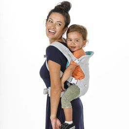Infantino Portabebés Flip Air Transpirable para Niños 3.6-14.5 kg con 4 Modos de Transporte, Asiento y Correas Ajustables, Gris Turquesa Infantino Portabebés Flip Air Transpirable para Niños 3.6-14.5 kg con 4 Modos de Transporte, Asiento y Correas Ajustables, Gris Turquesa