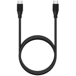 Cable USB 3.2 Tipo-C Aisens A107-0701 20GBPS 5A 100W/ USB Tipo-C Macho - USB Tipo-C Macho/ Hasta 100W/ 2500Mbps/ 60cm/ Negro Cable USB 3.2 Tipo-C Aisens A107-0701 20GBPS 5A 100W/ USB Tipo-C Macho - USB Tipo-C Macho/ Hasta 100W/ 2500Mbps/ 60cm/ Negro