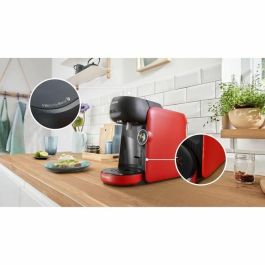 Bosch TAS163E Cafetera multibebidas TASSIMO Finesse 1400 W 0,7 l Rojo