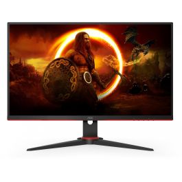 AOC Q27G2E/BK Monitor Gaming 27" QHD (2560x1440) LED 155Hz 1ms, 2xHDMI DP, FreeSync Premium, Negro/Rojo