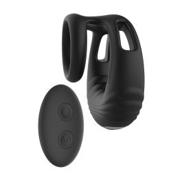 Anillo para el Pene Dream Toys Ramrod Negro Anillo para el Pene Dream Toys Ramrod Negro