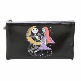 Nightmare Before Christmas Set de Belleza con Neceser, Cepillo y Gomas para el Pelo, Negro, 20 x 21.6 x 4 cm Nightmare Before Christmas Set de Belleza con Neceser, Cepillo y Gomas para el Pelo, Negro, 20 x 21.6 x 4 cm