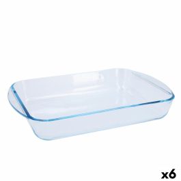 Fuente para Horno Pyrex Classic Vidrio Transparente Vidrio Rectangular 35 x 23 x 6 cm (6 Unidades) Precio: 137.50000044. SKU: S2706786