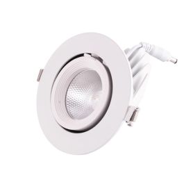 HO Lighting Downlight LED Circular Orientable 15W 2550Lm 4000K 40.000H [HO-COB-C-OR-15W-W]