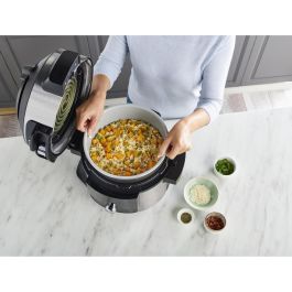 Ninja OL750EU Olla Eléctrica Multifunción 14 en 1 7.5L SmartLid Multi Cooker Foodi MAX, Cocina a Presión y Freidora de Aire