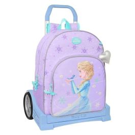 Mochila Escolar con Ruedas Frozen Spirit Lila 33 x 42 x 14 cm Precio: 28.9500002. SKU: B12FSGN4W6