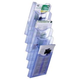 Archivo 2000 Expositor Mural Archiplay 6 Compartimentos Din A4 Vertical 190x235x685 mm Azul Transparente Precio: 38.50000022. SKU: B1DRDC53B5