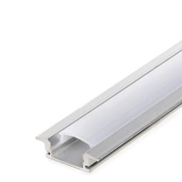 Greenice RL-A1708 Perfil de Aluminio para Tira LED con Difusor Opal 2 metros, incluye 2 tapones finales, ideal para empotrar. Precio: 6.9900006. SKU: B1FH5GES47