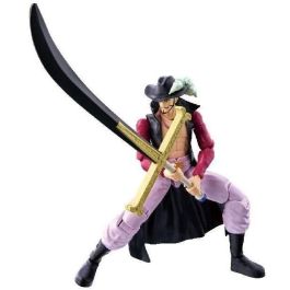 Bandai BAN3296580370535 Figura articulada Anime Heroes One Piece Dracule Mihawk Hawkeye 17 cm
