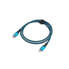 Lanberg CA-CMCM-45CU-0010-BK Cable USB USB 3.2 Gen 2 (3.1 Gen 2) 1 m USB C Negro, Azul