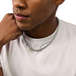 Collar Hombre Emporio Armani EGS3147040 Plateado