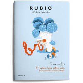 Cuaderno Rubio Ortografia 2 Para Saber Mas 6-7 Años 5 unidades Precio: 20.49999952. SKU: B134YKDWEY