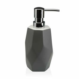 Dispensador de Jabón Versa Amanda Gris Resina Plástico 8,2 x 21 x 8,2 cm Precio: 8.68999978. SKU: S3408247