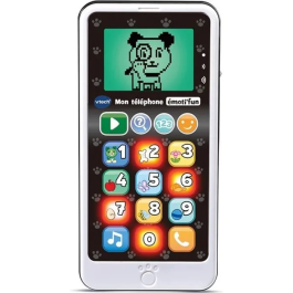 VTECH Mi Teléfono Emocional Blanco y Negro - 12 Teclas - 50 Frases y Canciones - Idioma Francés Precio: 36.68999994. SKU: B15AQXKNZ5
