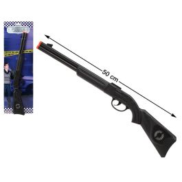 Escopeta de juguete negra 50 cm para disfraz de policía, accesorio realista para fiestas temáticas Precio: 2.50000036. SKU: S1130550