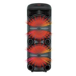 Inovalley INO3760024830218 Altavoz Karaoke Luminoso 1000W Bluetooth V5.0 con Micrófono Inalámbrico y Batería 2-3h