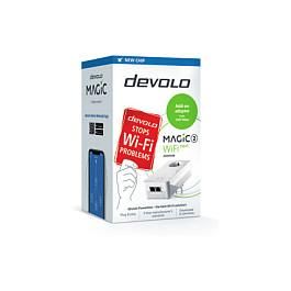 Devolo Magic 2 WiFi next Powerline Adapter, 2400 Mbps Powerline, WiFi 5 hasta 1167 Mbps, 2x Puertos LAN Gigabit, Blanco Precio: 157.58999949. SKU: B1HRSCL8Y2
