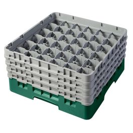 CAMBRO - 36S800-110 - Cesta de lavado 36 comp. 4 alturas - 7,2 cm Ø máx. - alt. máx. 21,7 cm - 50 x 50 x 26,7 cm - Negro Precio: 94.50000054. SKU: B1H8AZWKNH