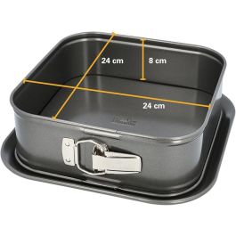 Molde cuadrado para hornear con base desmontable - BIRKMANN - EASY BAKING - Acero al carbono - Antiadherente - 24 x 24 x 8 cm Precio: 54.7888. SKU: B1JVKAJ5PC
