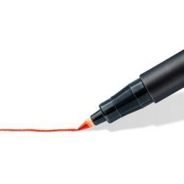 Staedtler Lumocolor 318 WP. Rotulador permanente de retroproyección. Punta fina 0,6 mm. Estuche 4 colores. Para casi todas las superficies.