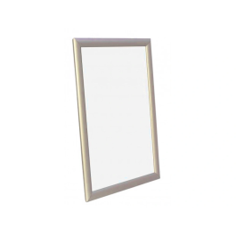 Q-connect Marco Porta Anuncios Aluminio Din A4 24x32,7x1,2 cm Plata