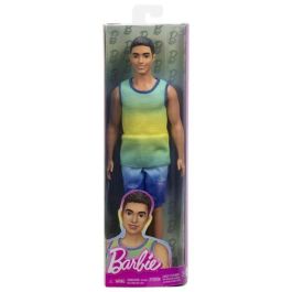 Mattel Barbie Fashionistas Muñeco Ken con camiseta sin mangas para niños +3 años