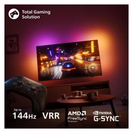 Philips 77OLED810/12 - Televisor 77" (194cm) 4K Ultra HD OLED 120Hz Smart TV Google TV, Ambilight, HDR10+, Dolby Vision, 4xHDMI 2.1, Wi-Fi 6, Negro