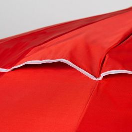 Sombrilla Aktive Rojo 240 x 235 x 240 cm (6 Unidades)