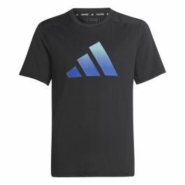 Camiseta de Manga Corta Infantil Adidas Icons Negro Precio: 23.94999948. SKU: S64126845