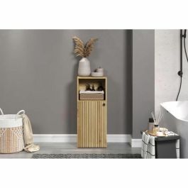 PURE BLISS AUC1715189112466 Mueble de baño con decoración roble, medidas: 40 cm largo x 95 cm alto x 31 cm fondo