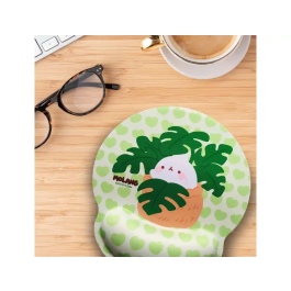 Wondee Alfombrilla Ratón Ergonómica de Gel con Reposamuñecas Antideslizante 250x230 mm